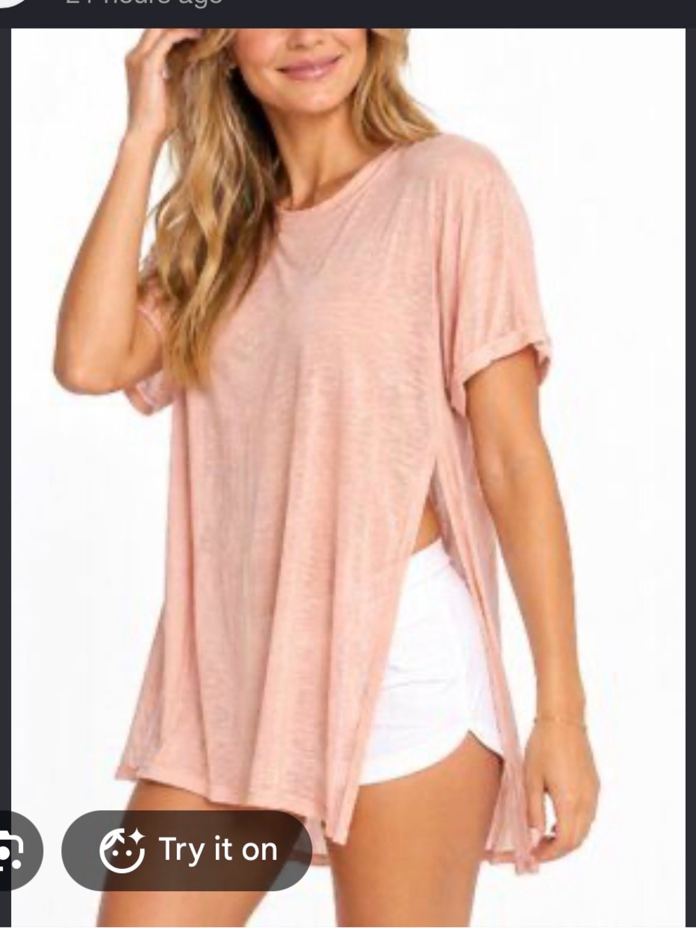Alo yoga dreamer short sleever top